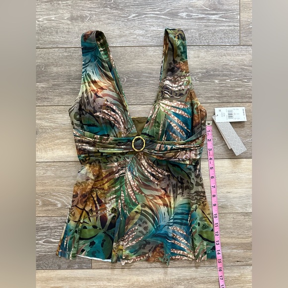 ✨ NWT ✨Amoressa Swimwear tankini top - Picture 13 of 14